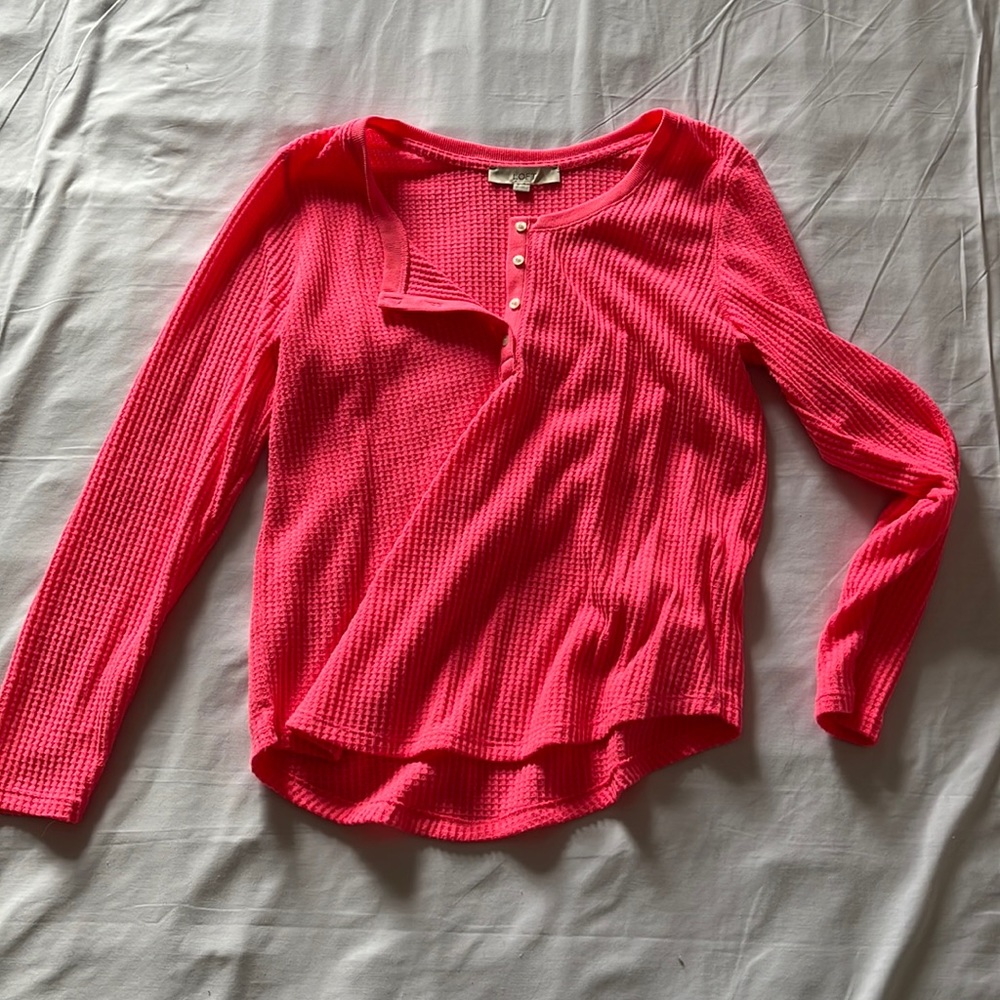 Pink Henley